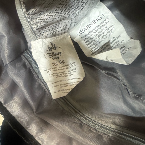 Disney Baby Black and White Patterned Tote Bag - Picture 6 of 7